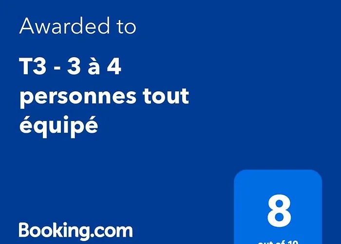 T3 - 3 A 4 Personnes Tout Equipe